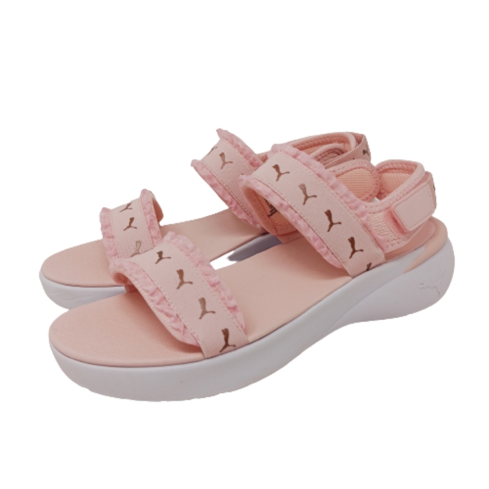 NWOT PUMA Womens Ruffle Sportie Backstrap Casual Sandals Size 9